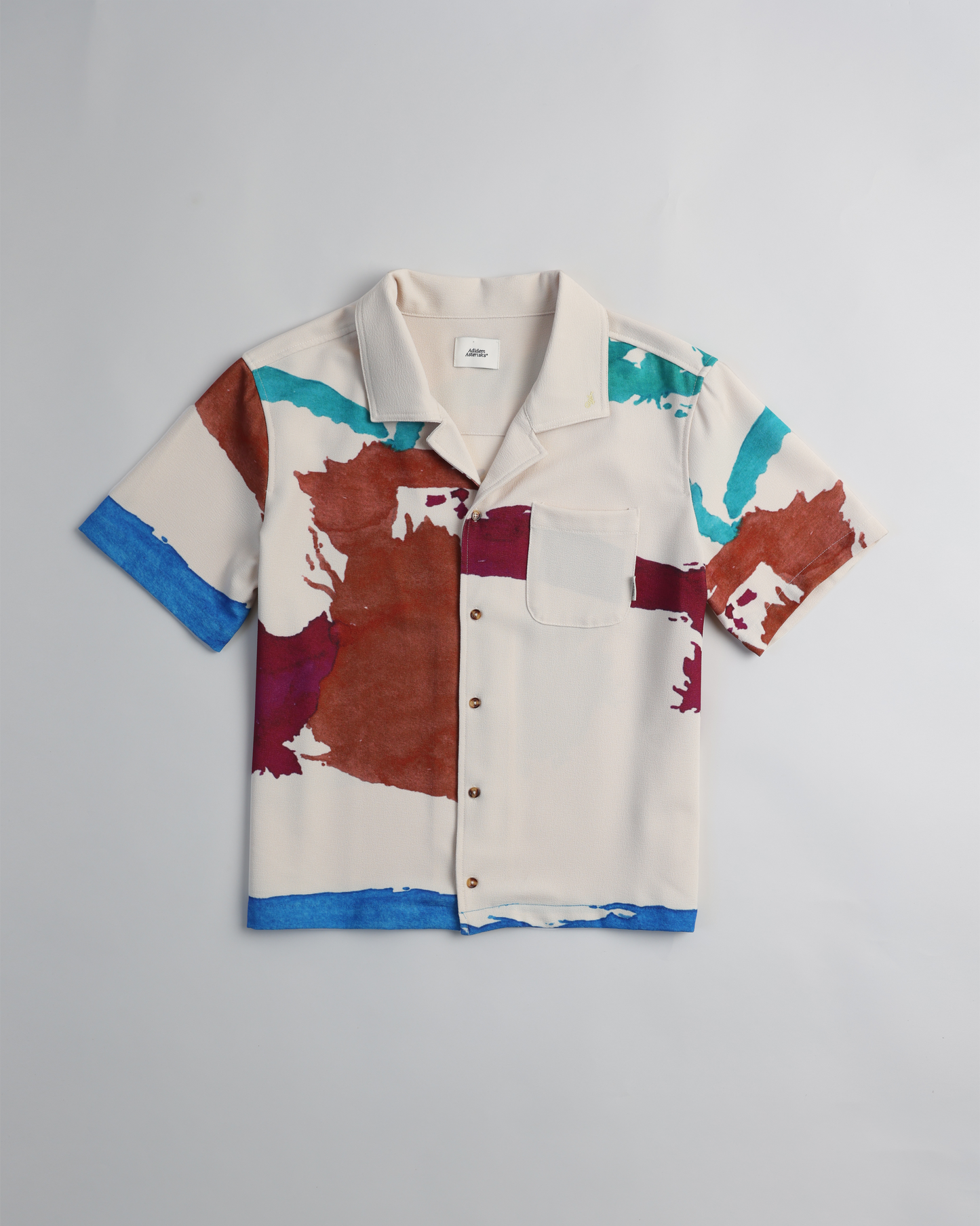 Splatter Camp Collar Shirt