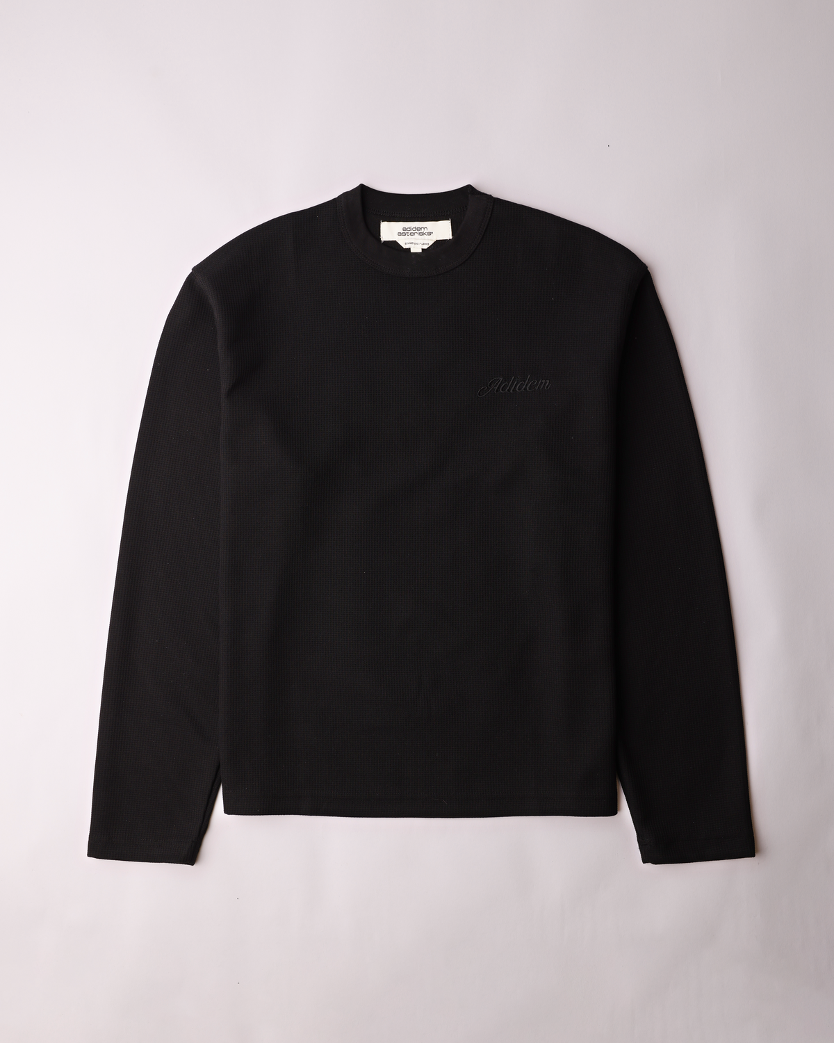 Cursive Script Thermal- Black