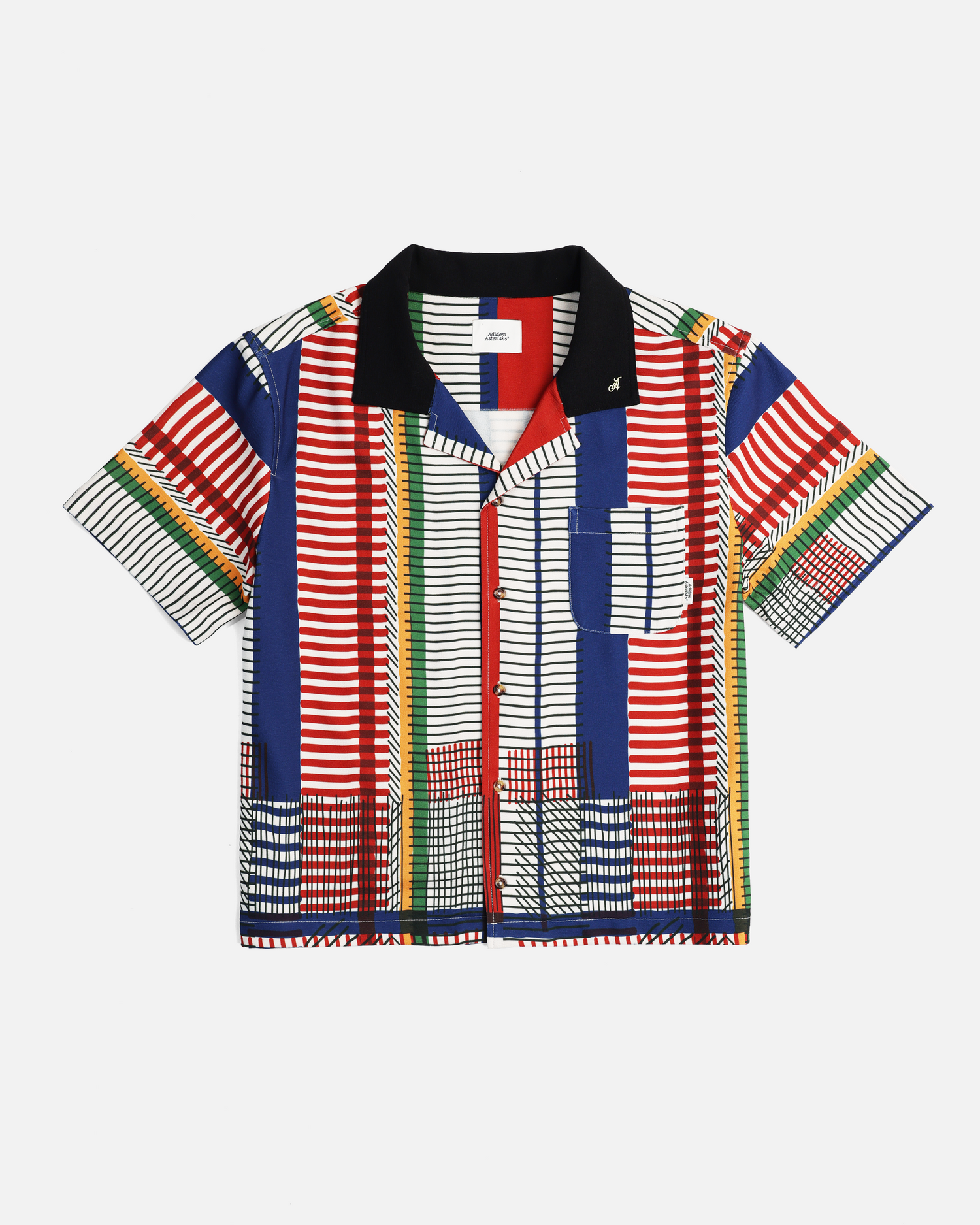 Kente Camp Collar Shirt
