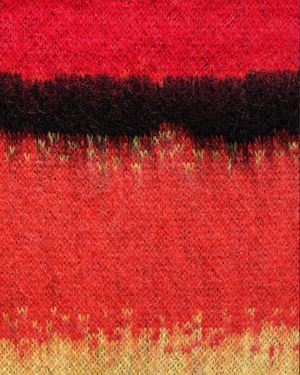 M.R Printed Mohair Vest