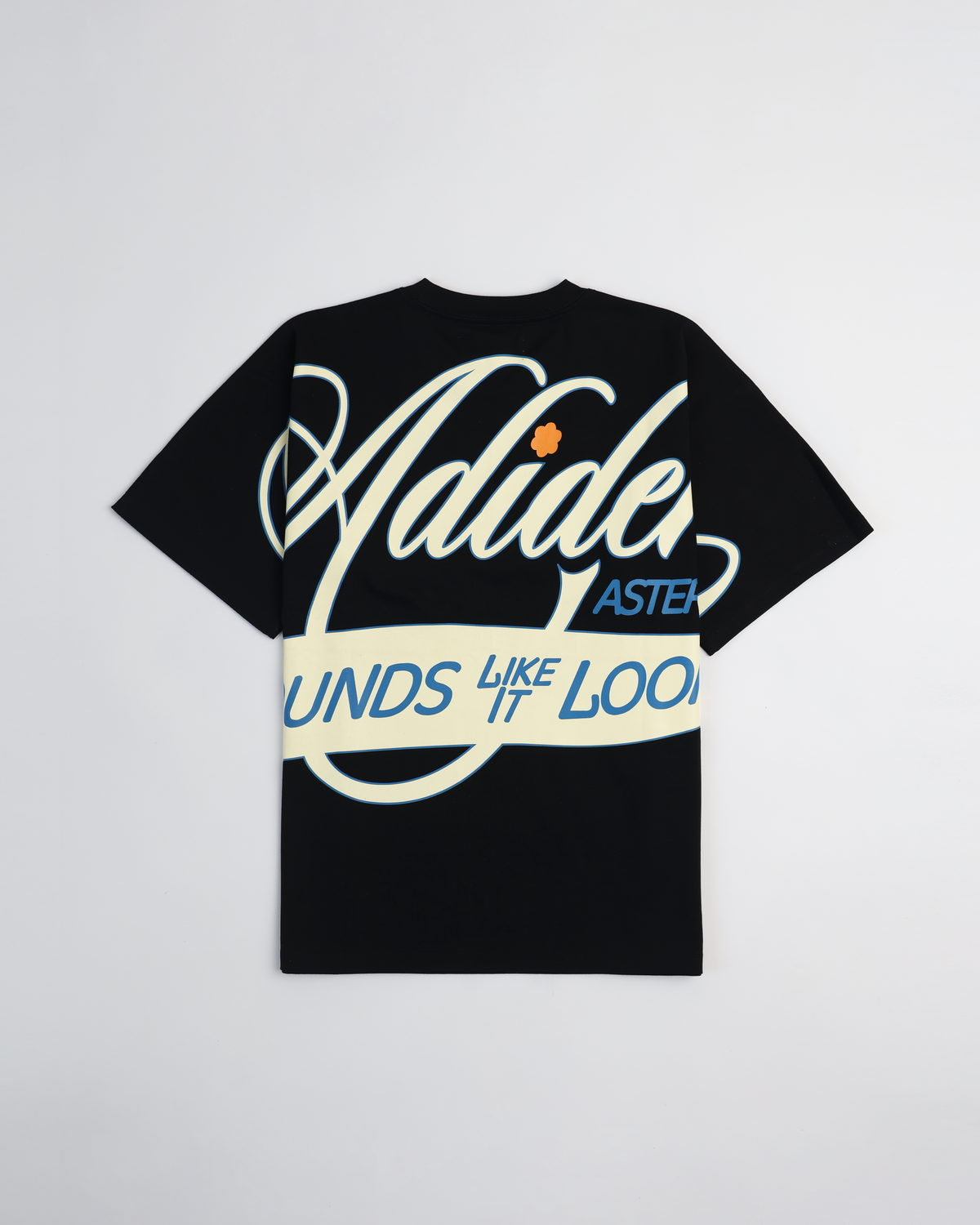 Cursive Script Shirt - Black