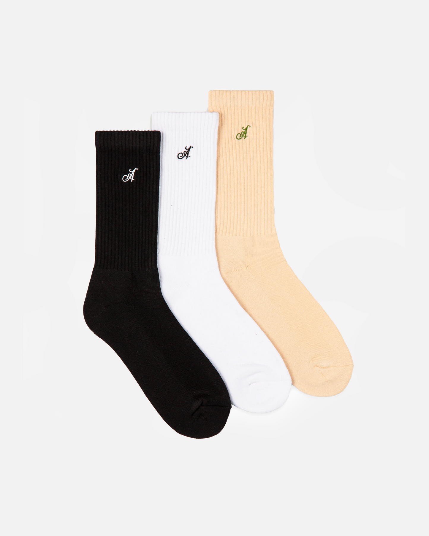 3 Pack Premium Socks - Assorted