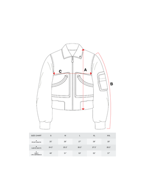 Leather Smiling Welt Work Jacket