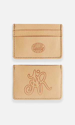 Roots© x Adidem Embossed 'AR' Card Holder